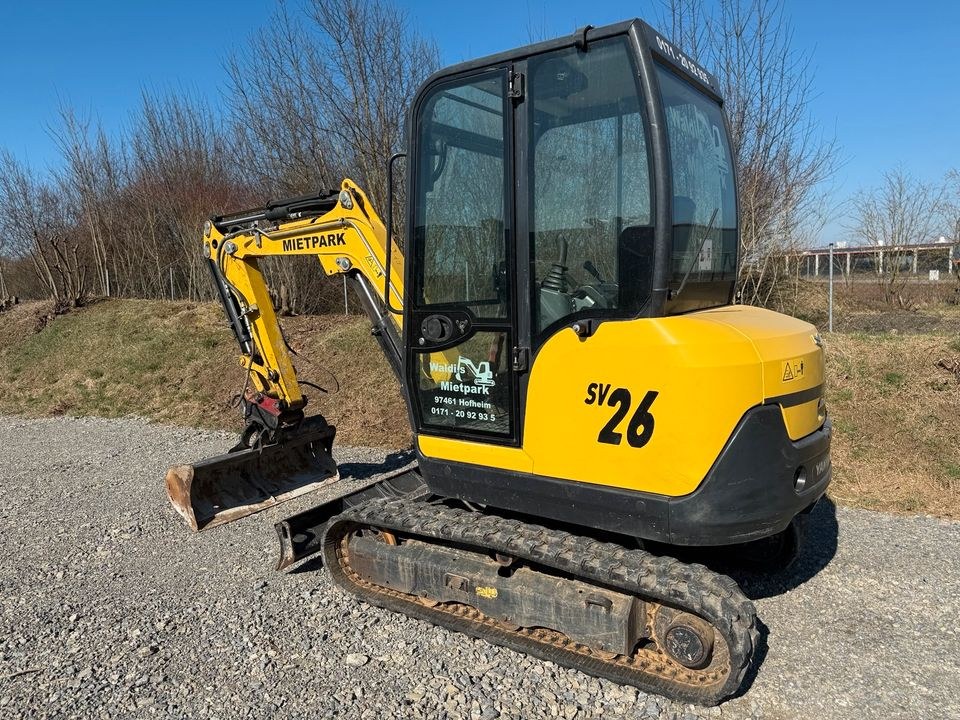 Bagger Yanmar SV 26 Minibagger T mieten bei Waldis Mietpark – 2
