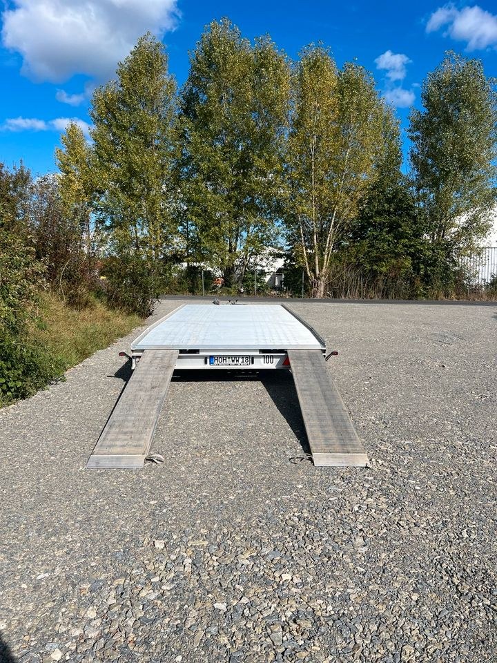 Autotransportanhänger Trailer EXTRA BREITE 2,5 mieten – 4