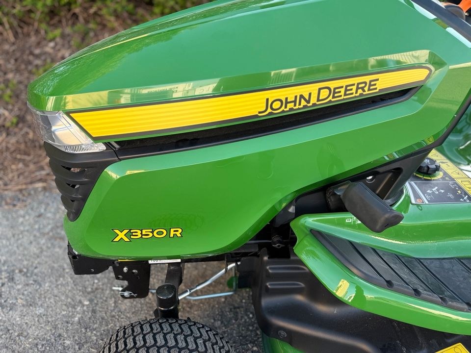 Rasentraktor John Deere X350 Rasenmäher mieten bei Waldis Mietpark – 2