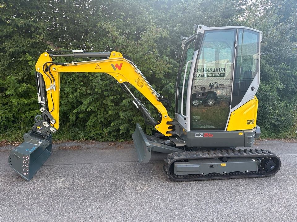 Bagger Wacker Neuson EZ26 mieten bei Waldis Mietpark – 2