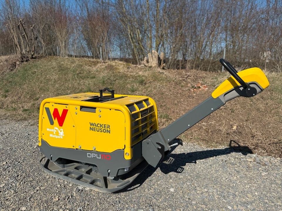 Rüttelplatte Wacker Neuson DPU 110 mieten bei Waldis Mietpark