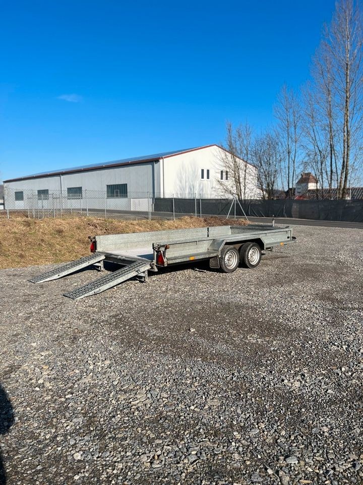 Baumaschinenanhänger Transportanhänger Anhänger mieten – 3