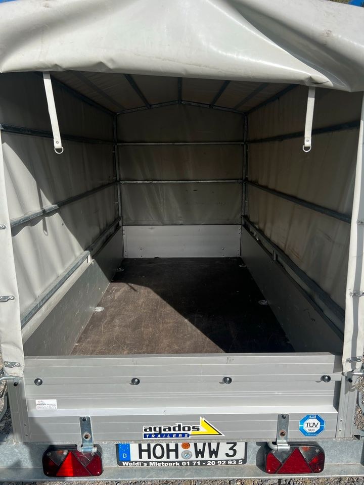 Planenanhänger Anhänger mieten bei Waldis Mietpark – 4