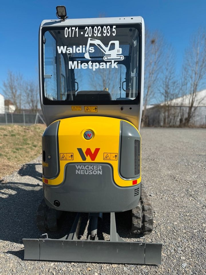Bagger Wacker Neuson ET 16 mieten bei Waldis Mietpark – 2
