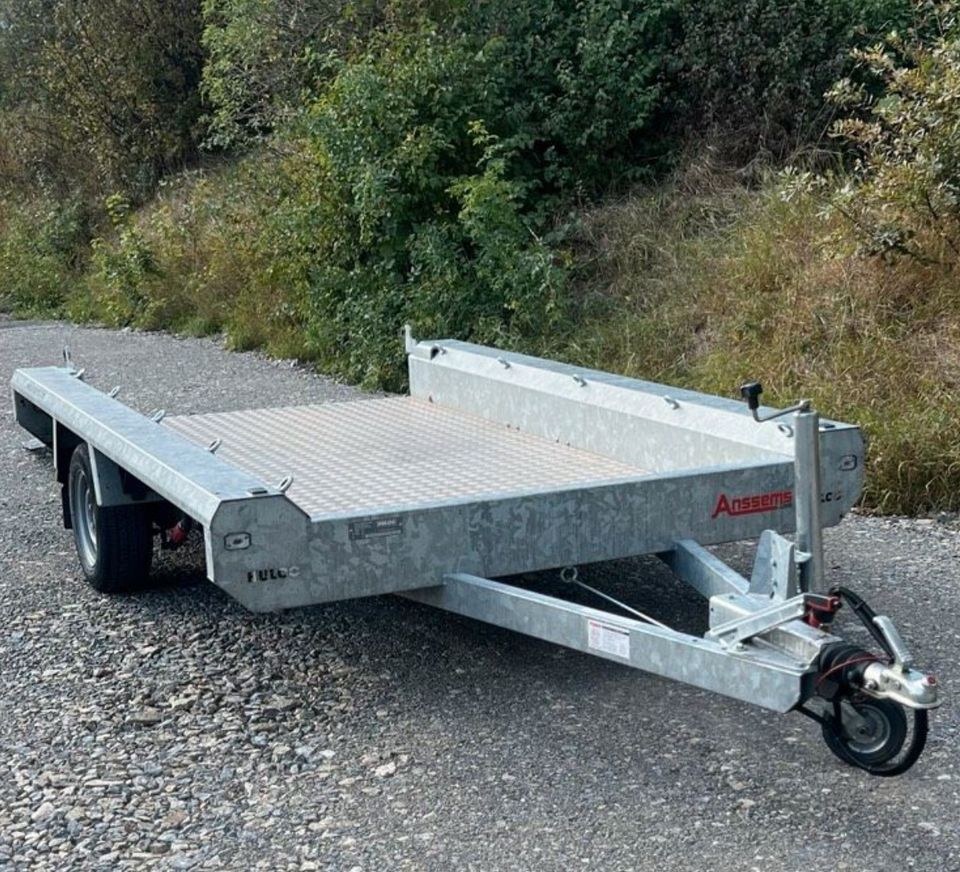 Baumaschinenanhänger Anhänger mieten bei Waldis Mietpark – 3