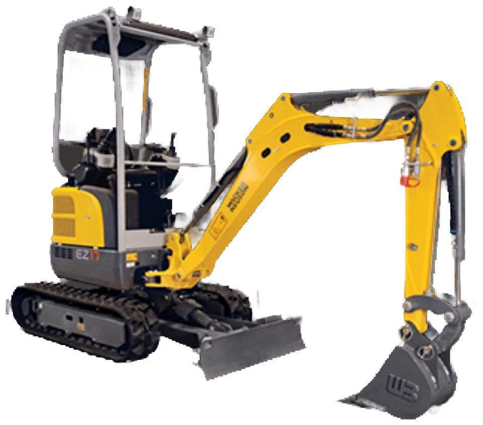 Bagger Wacker Neuson EZ 17 inkl Löffelpacket mieten – 4