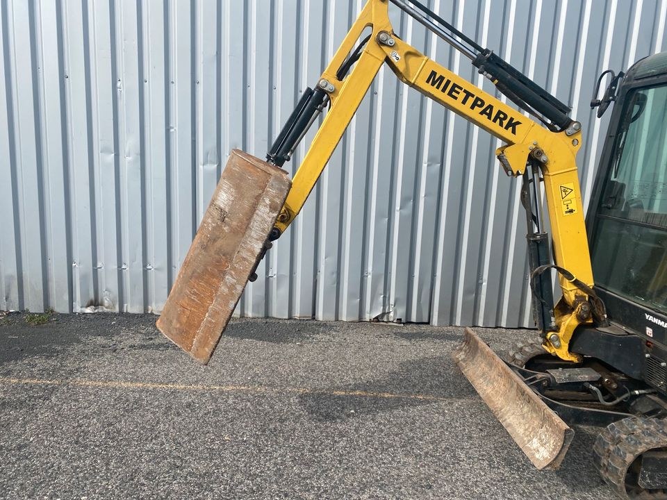 Bagger Yanmar SV18 Powertilt Minibagger mieten bei Waldis Mietpark – 4