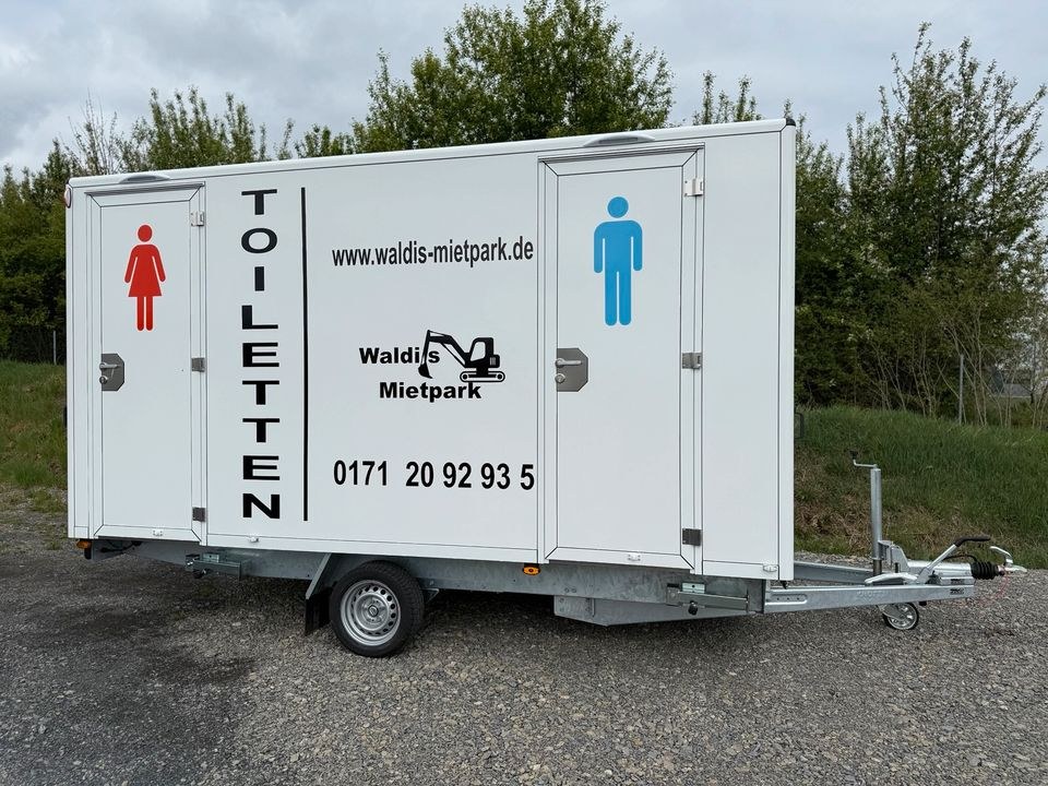 Klowagen,Toilettenwagen WC Anhänger Toiletten mieten – 2