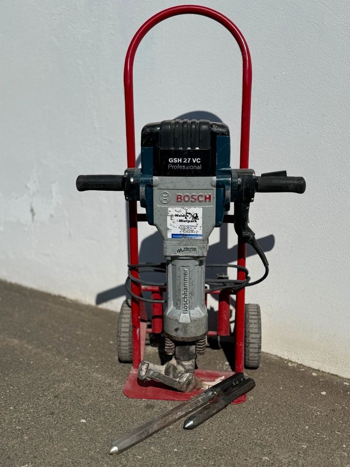 Stemmhammer Bosch GSH27 Abbruchhammer mieten bei Waldis Mietpark