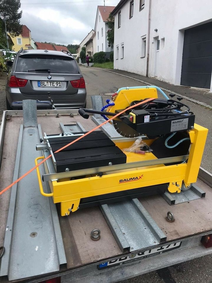Steinsäge Nasssäge Pflasterschneider mieten in Geislingen – 2