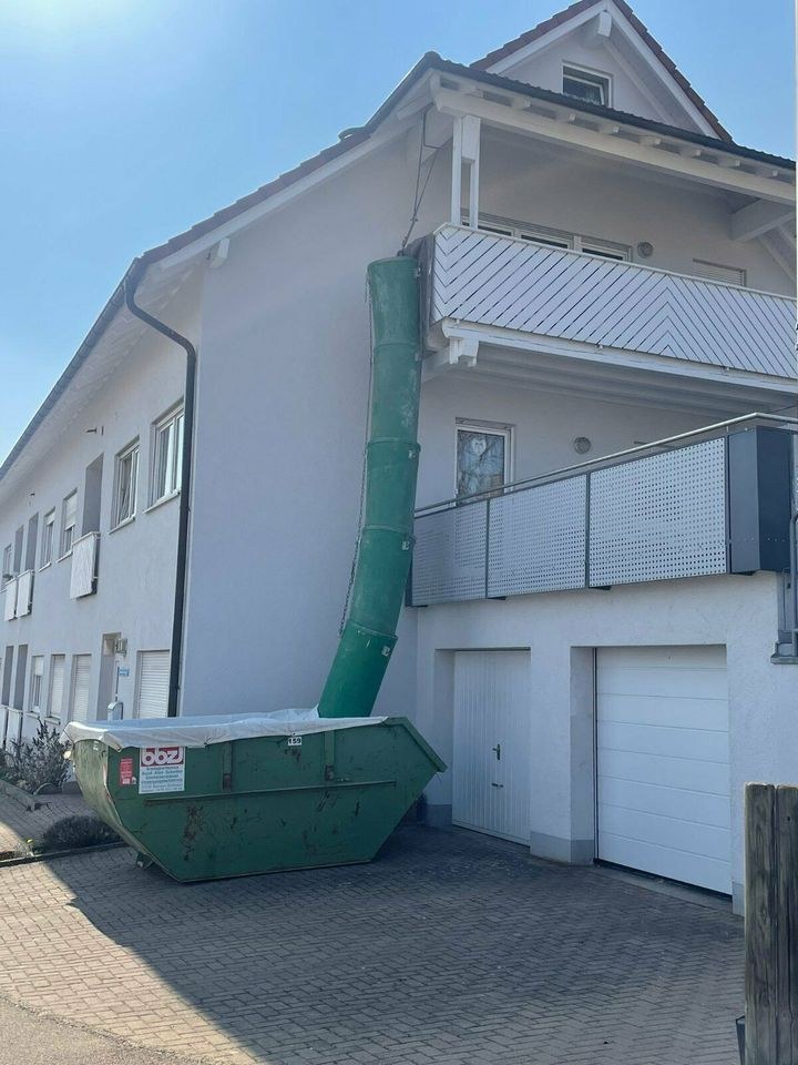 Schuttrutsche Bauschuttrutsche mieten in Geislingen