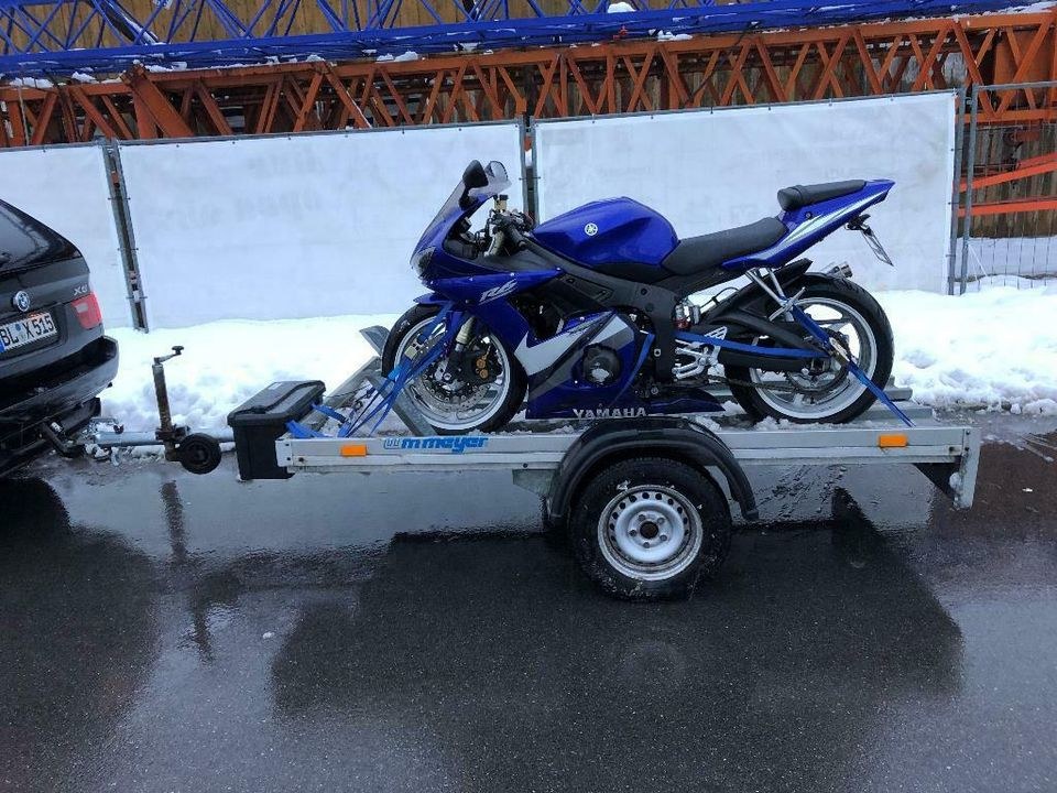 Motorradanhänger Anhänger Hänger Quad Plattform mieten in Geislingen