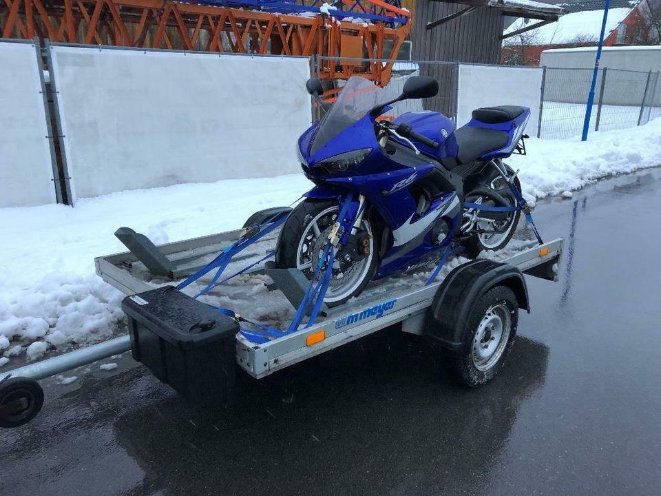 Motorradanhänger Anhänger Hänger Quad Plattform mieten in Geislingen – 4