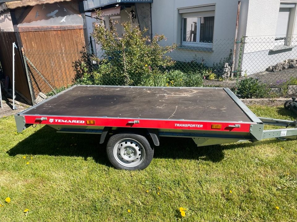 Autoanhänger Anhänger Transporter Hänger 750kg N mieten in Geislingen – 3