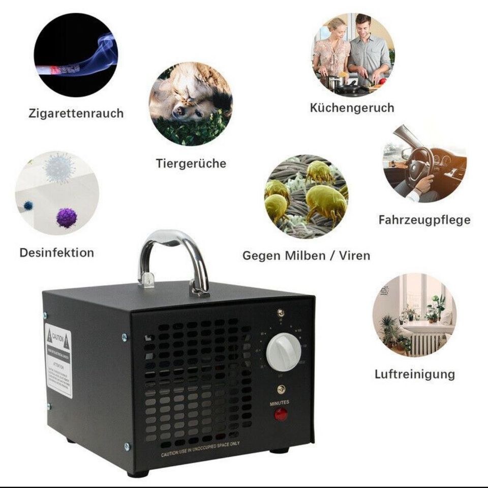 Ozongenerator Gestank Gerüche entfernen mieten in Geislingen – 4