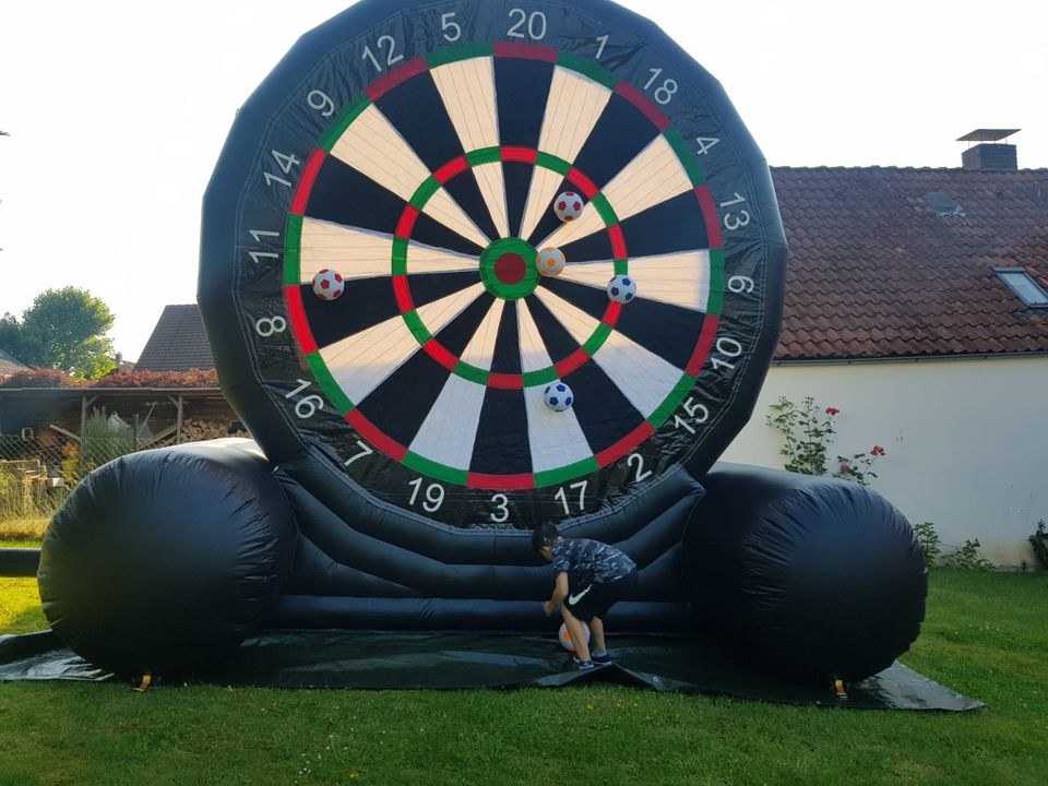 ❌XXXL Dart Hüpfburg Fußball Darts mieten bei Weserbergland Event – 3