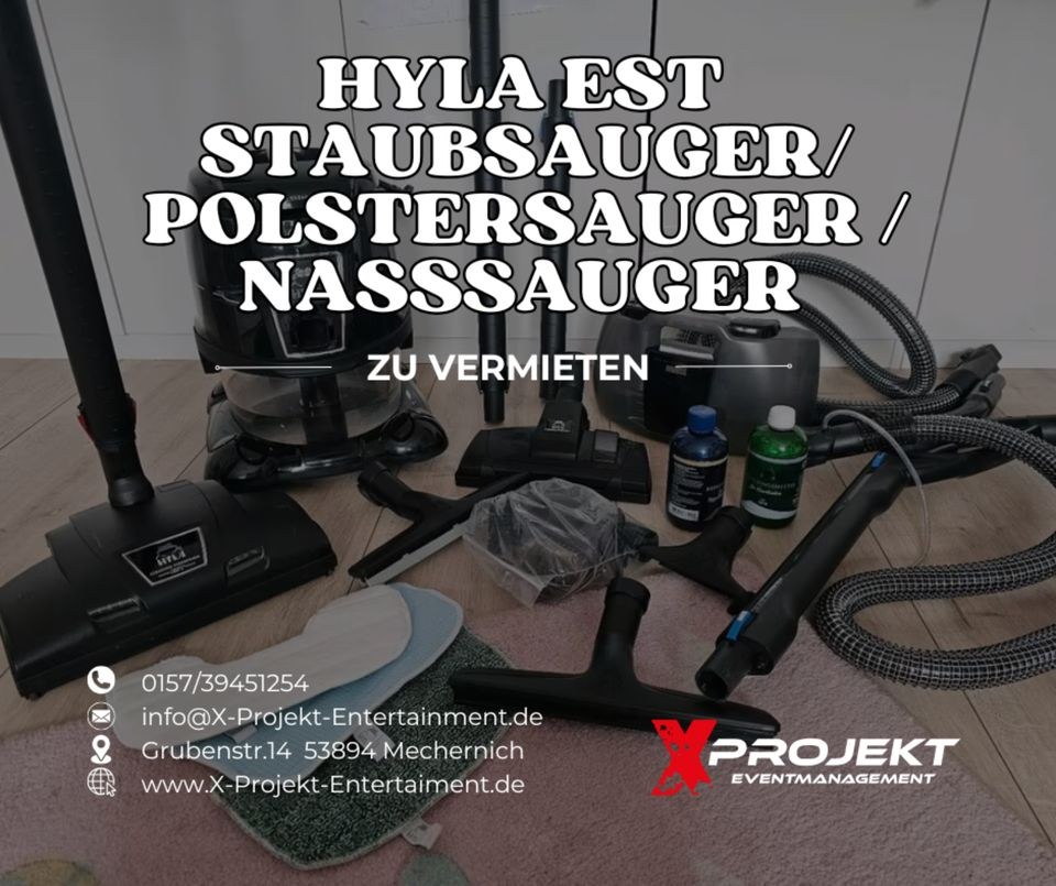 HYLA Staubsauger Polstersauger Elektrobürste mieten in Mechernich