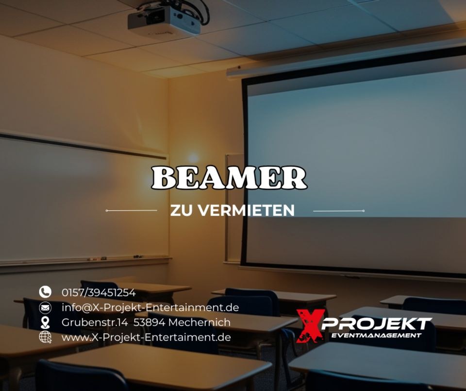 Beamer Ideal mieten in Mechernich – für Präsentation & Filmabend