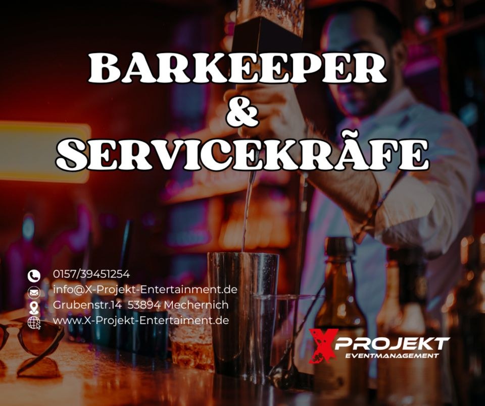 Servicekräfte Barkeeper Thekenkräfte mieten in Mechernich