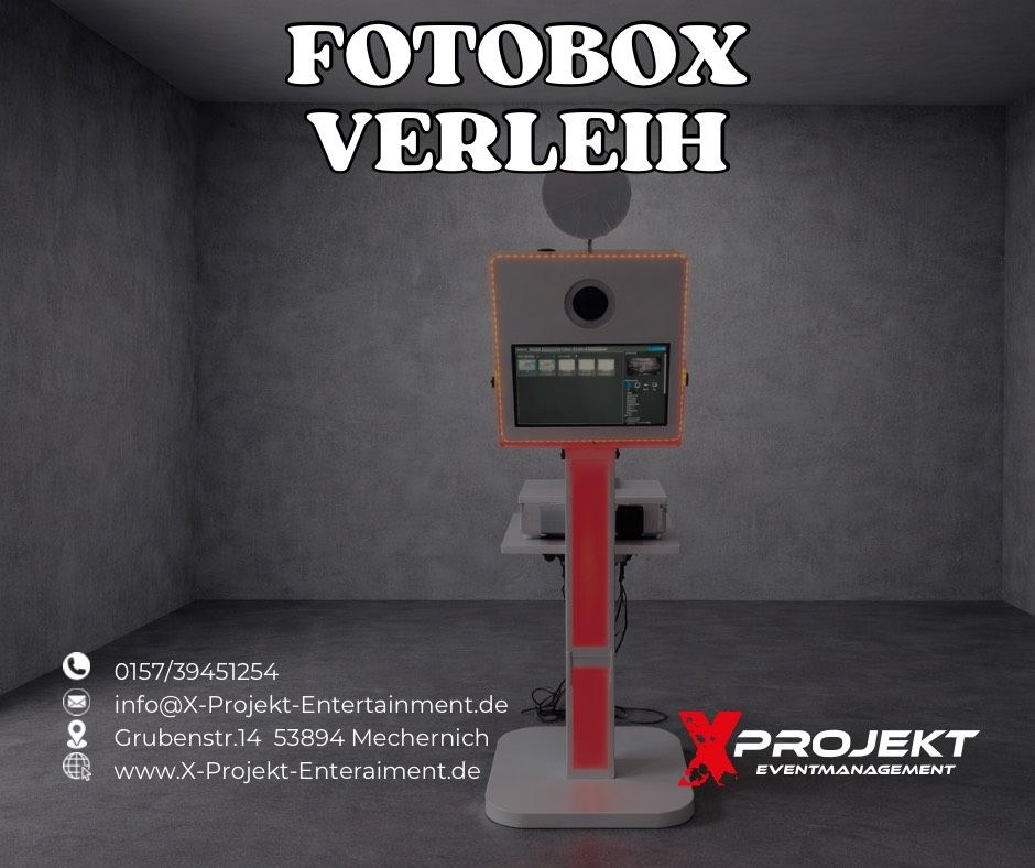 Fotobox (Hochzeiten mieten bei X Projekt Eventmanagement