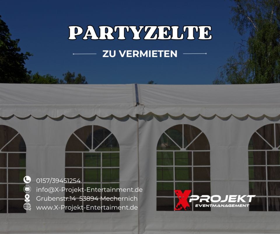 Partyzelte Zelte mieten in Mechernich – Partyzelt für Ihre Feier