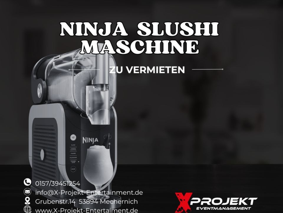 Ninja Slush Maschine inkl Sirup Service mieten in Mechernich