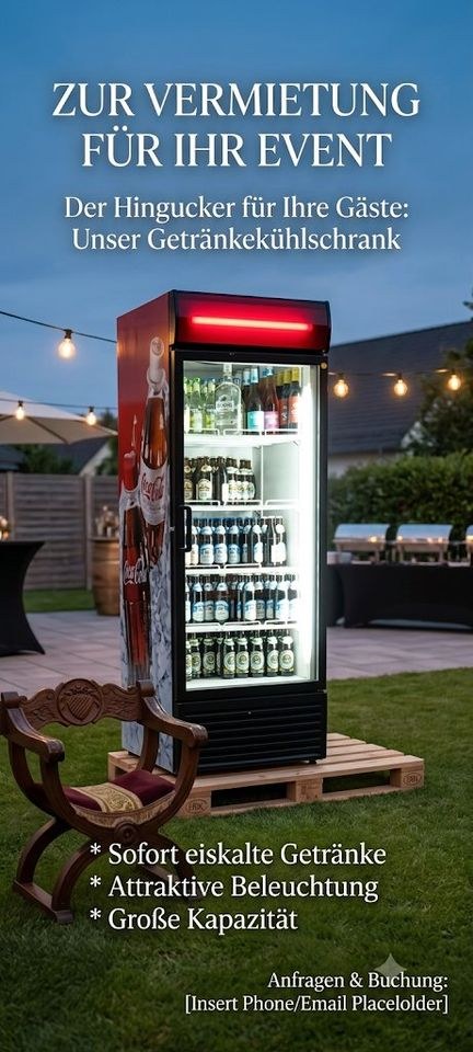 Getränkekühler Stehtische Bierbänke mieten bei Jan-Christoph Bauer