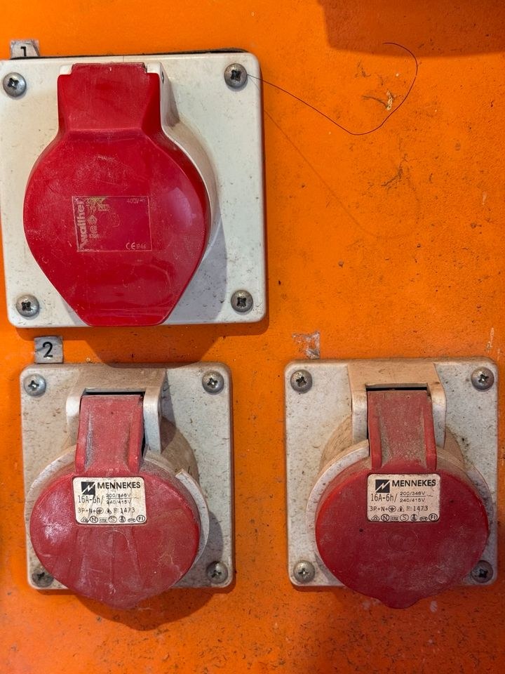 Baustromverteiler Baustromkasten 63A 32A 16A mieten in Oerlinghausen – 4