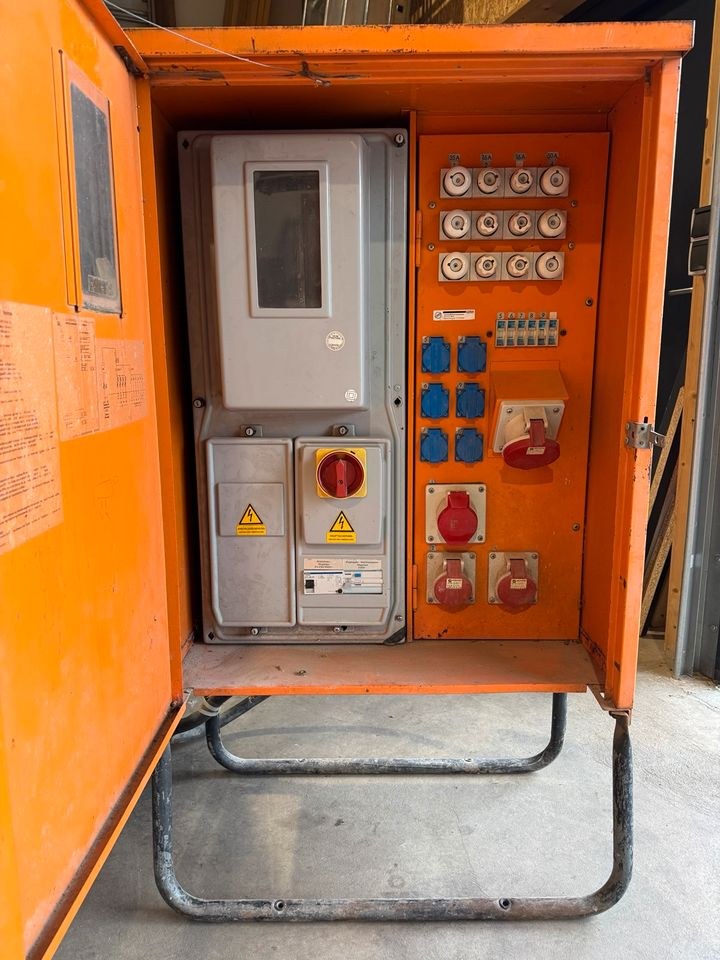 Baustromverteiler Baustromkasten 63A 32A 16A mieten in Oerlinghausen