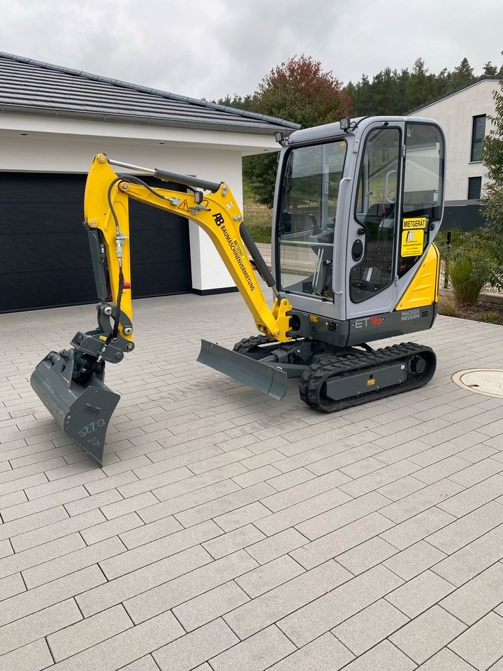 Minibagger Bagger Ingolstadt mieten bei AB Baumaschinenvermietung – 2