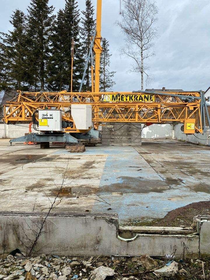 Baukran Kran mieten bei AB Baumaschinenvermietung – für schwere Lasten – 2