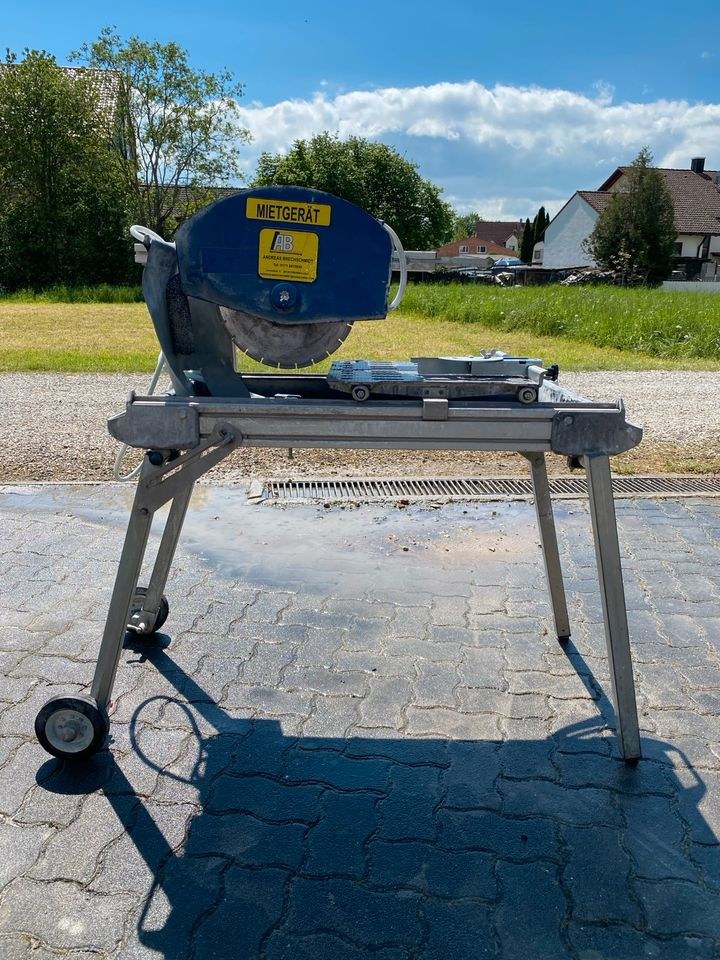 Pflasterschneidgerät Nassschneider Pflastersäge mieten in Oberdolling