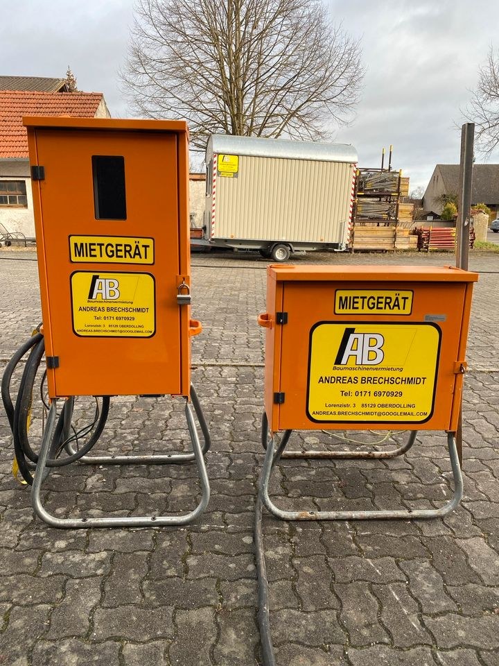 Baustromkasten Baustromverteiler mieten bei AB Baumaschinenvermietung – 2