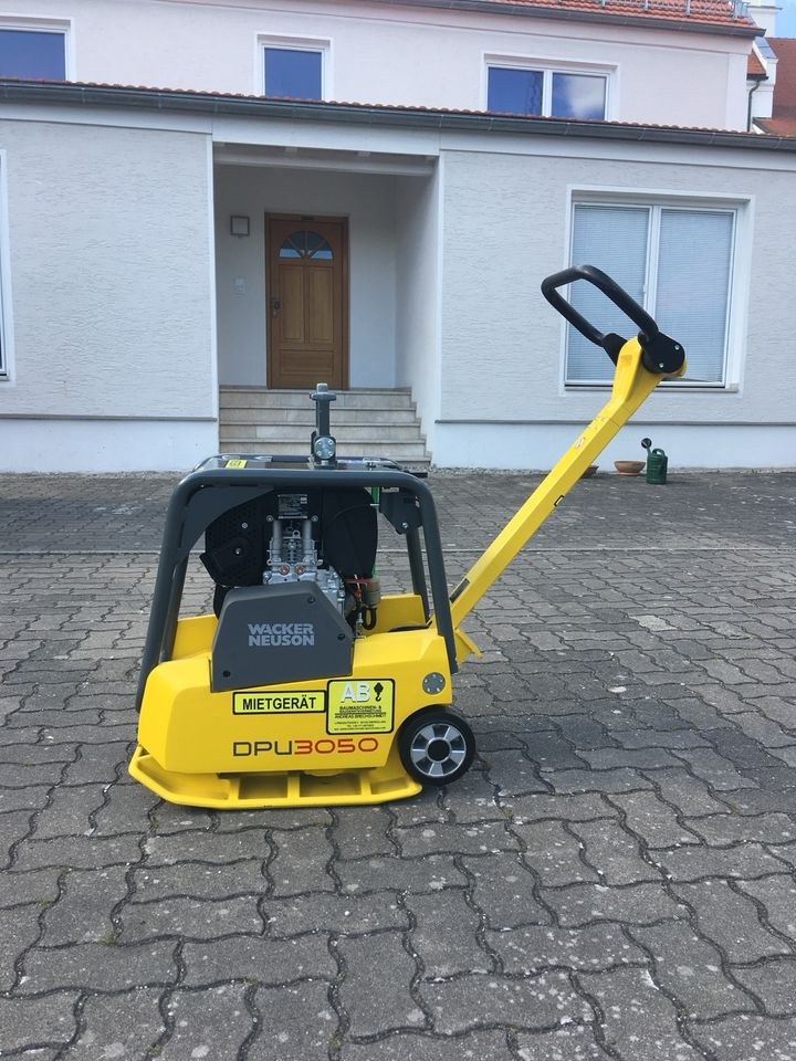 Rüttelplatte 200kg Ingolstadt mieten bei AB Baumaschinenvermietung