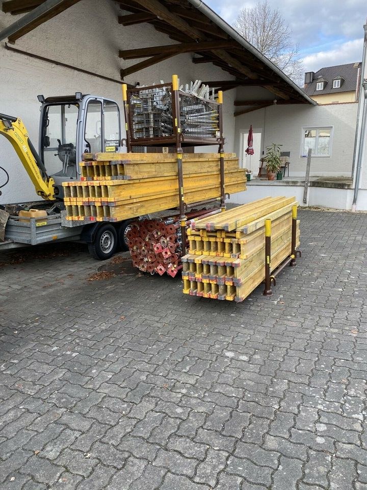 Baustützen stützen Träger Deckenschalung mieten in Oberdolling