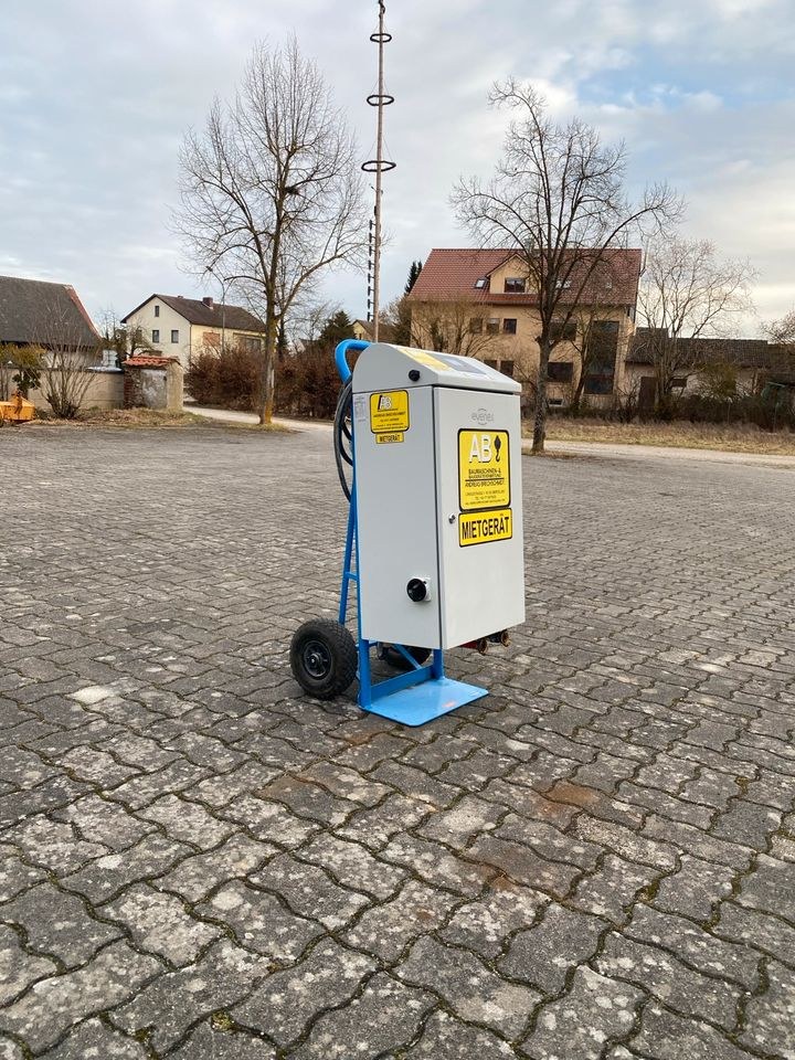 Mobile Heizung Heizgerät Estrichheizgerät mieten in Oberdolling – 3