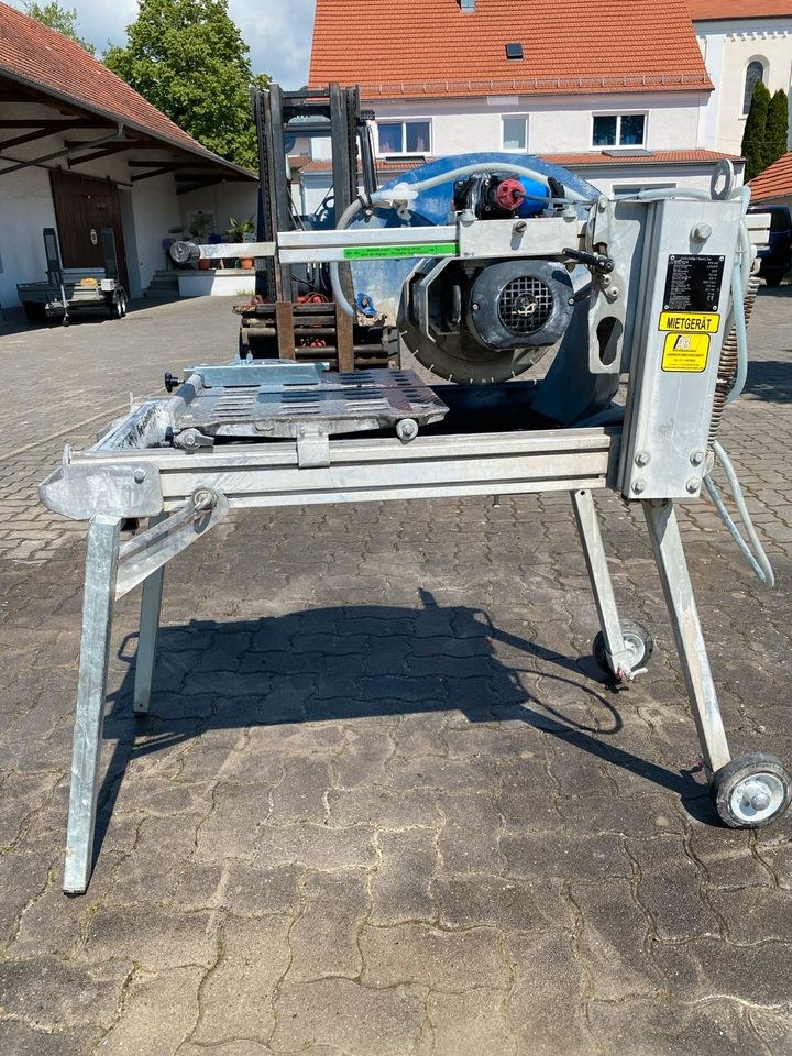 Pflasterschneidgerät Nassschneider Pflastersäge mieten in Oberdolling – 2