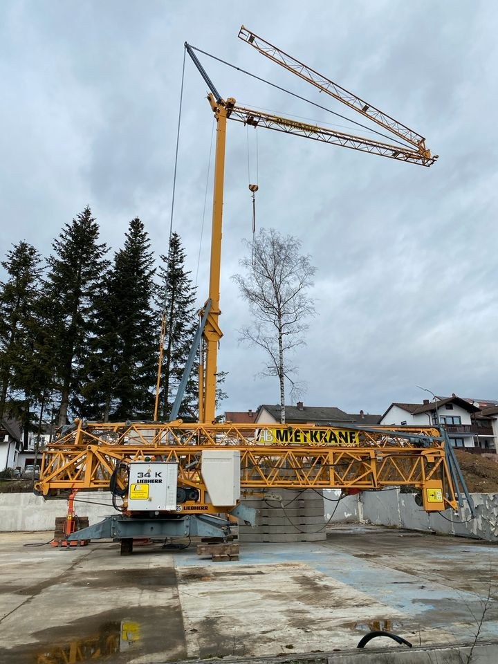 Baukran Kran mieten bei AB Baumaschinenvermietung – für schwere Lasten