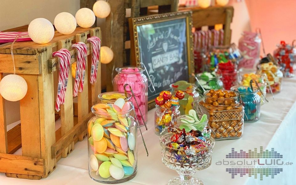 Candy Bar Candybar Trauung Vintage mieten in Waltrop – mobile Bar – 2