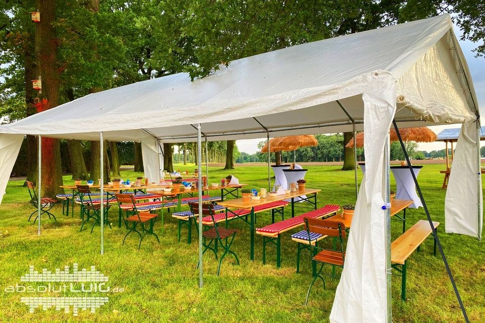 Partyausstattung Zelte Bierzeltgarnituren mieten in Waltrop – 3