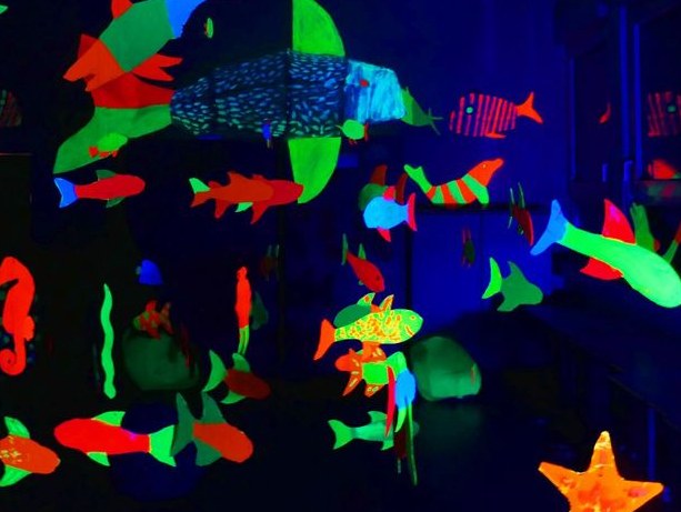 Nebelmaschine Schwarzlicht UV Kindergeburtstag mieten in Waltrop – 2