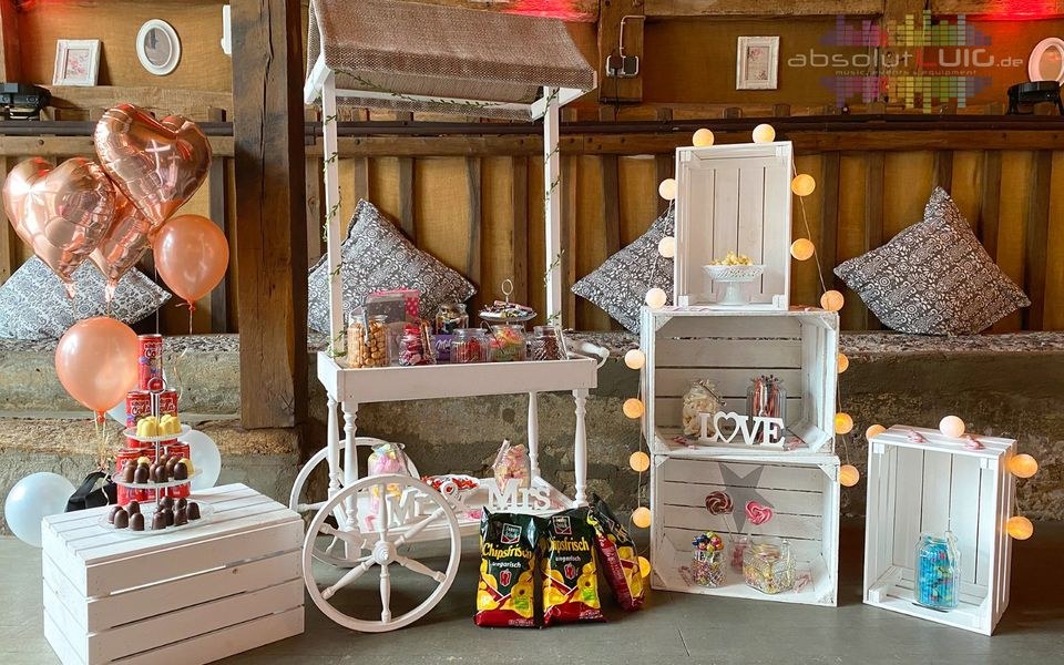 Dachwagen Candybar Prosecco Bar Sekt mieten in Waltrop – mobile Bar – 2
