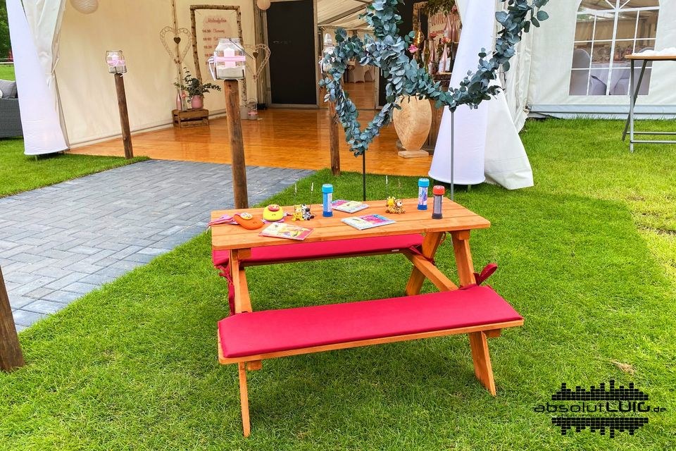 Kindertisch Bierzeltgarnitur Kindergeburtstag mieten in Waltrop – 3