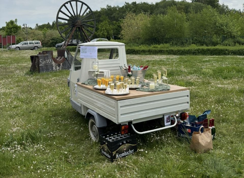 Ape Piaggio 50 Sektempfang Trauung Bj 1996 mieten in Waltrop – 3
