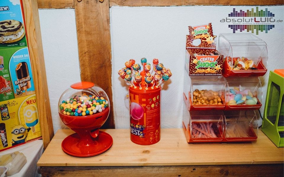 Trinkhalle Candybar Bude Kiosk DJ mieten in Waltrop – mobile Bar – 4