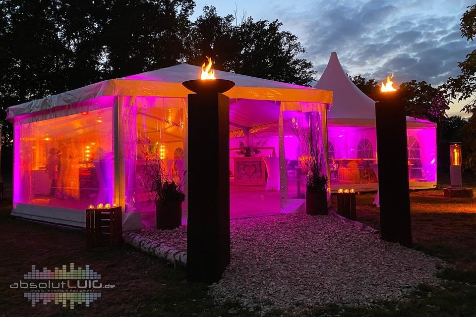 Pagode Zelt Polterabend Gartenparty DJ mieten in Waltrop – 4