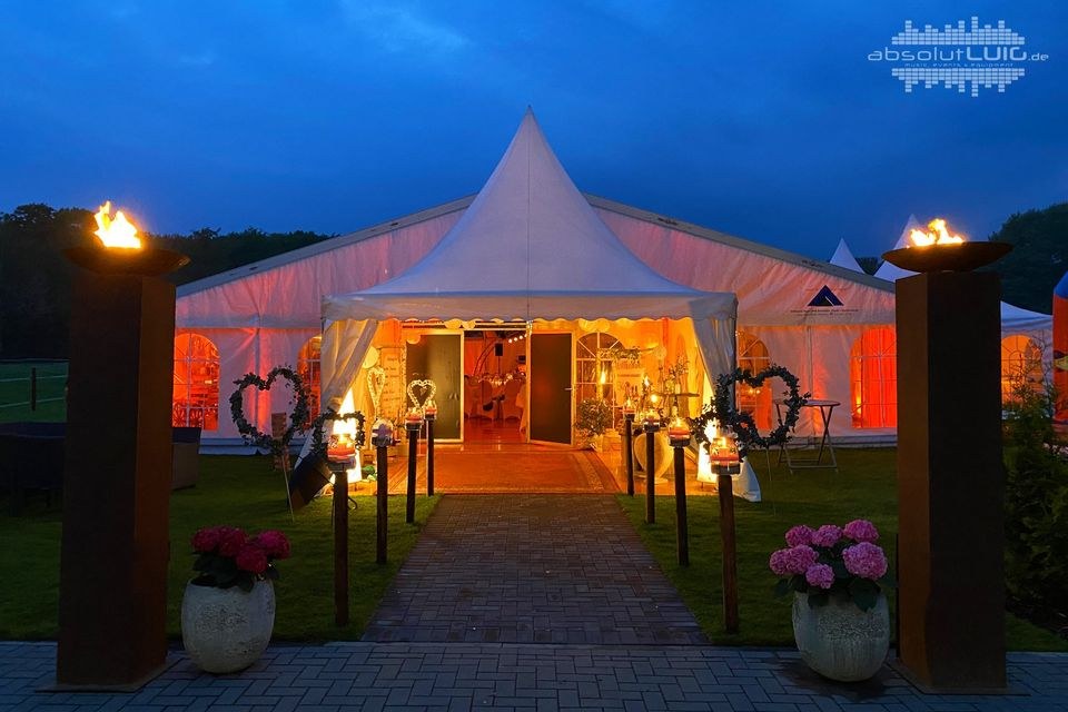 Pagode Zelt Polterabend Gartenparty DJ mieten in Waltrop – 2