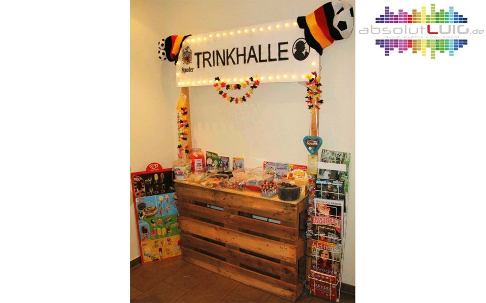 Trinkhalle Candybar Bude Kiosk DJ mieten in Waltrop – mobile Bar – 3