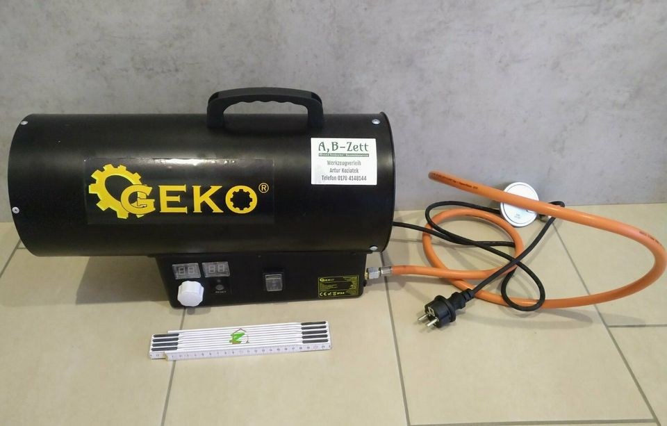 N Gasheizer Gasstrahler Gas Heizgebläse mieten in Barver – 3