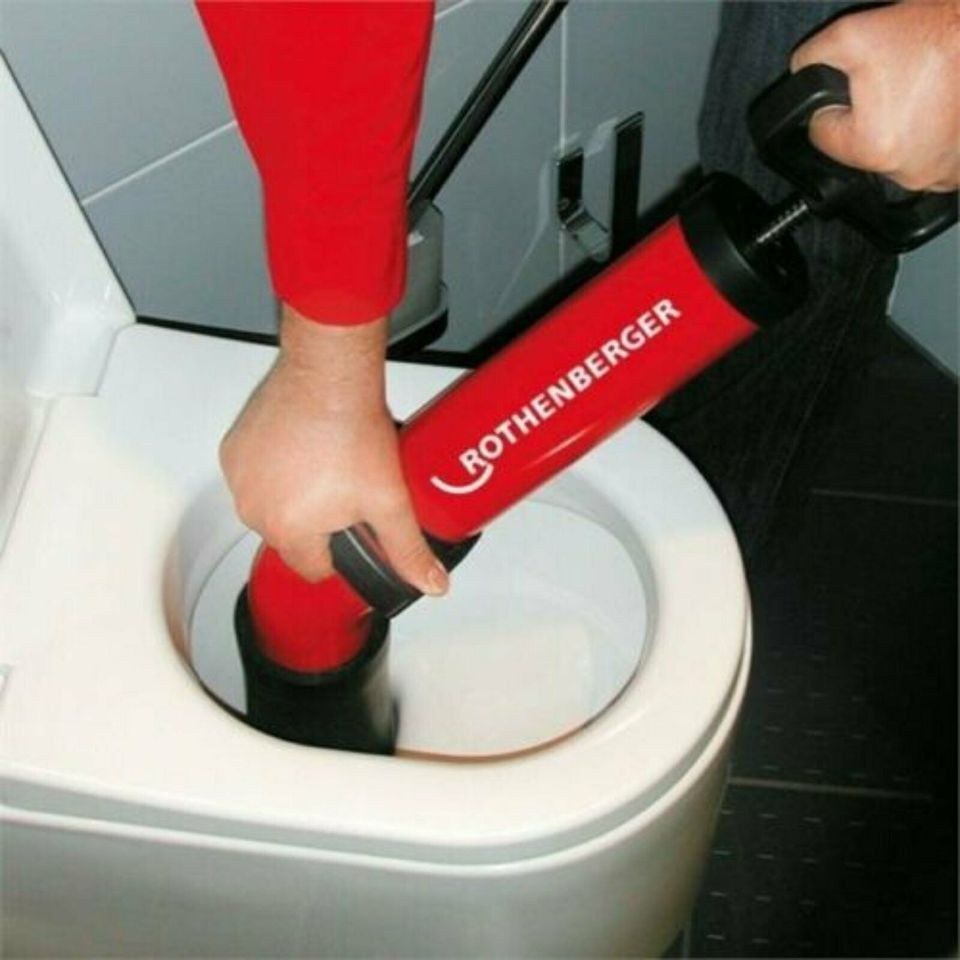 N Saug Druckreiniger Abfluss Pumpe Rothenberger mieten in Barver – 2
